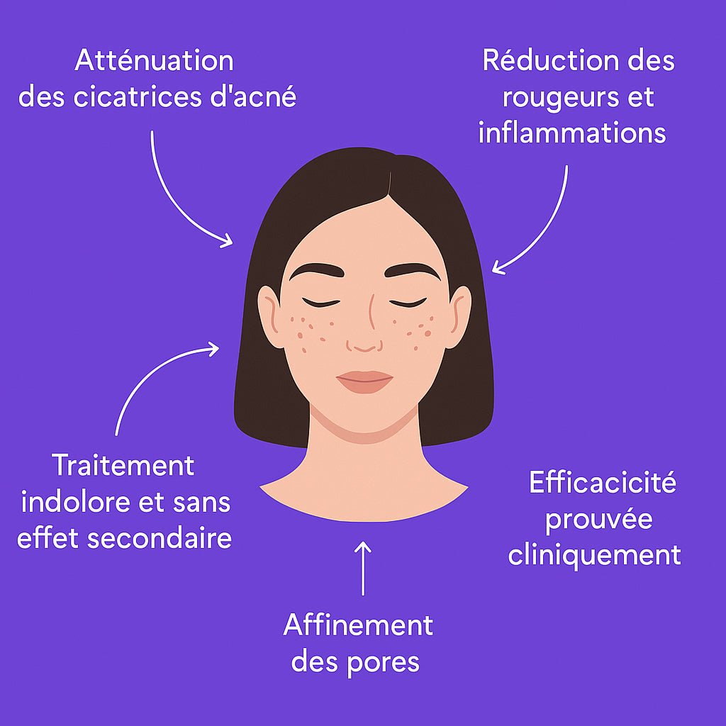 Masque LED Visage - Soin Lumière Anti-Rides & Peau Éclatante - skymoons